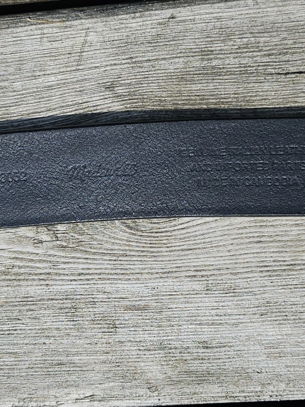 Madewell Perfect Leather Belt Silver And Black Size Small